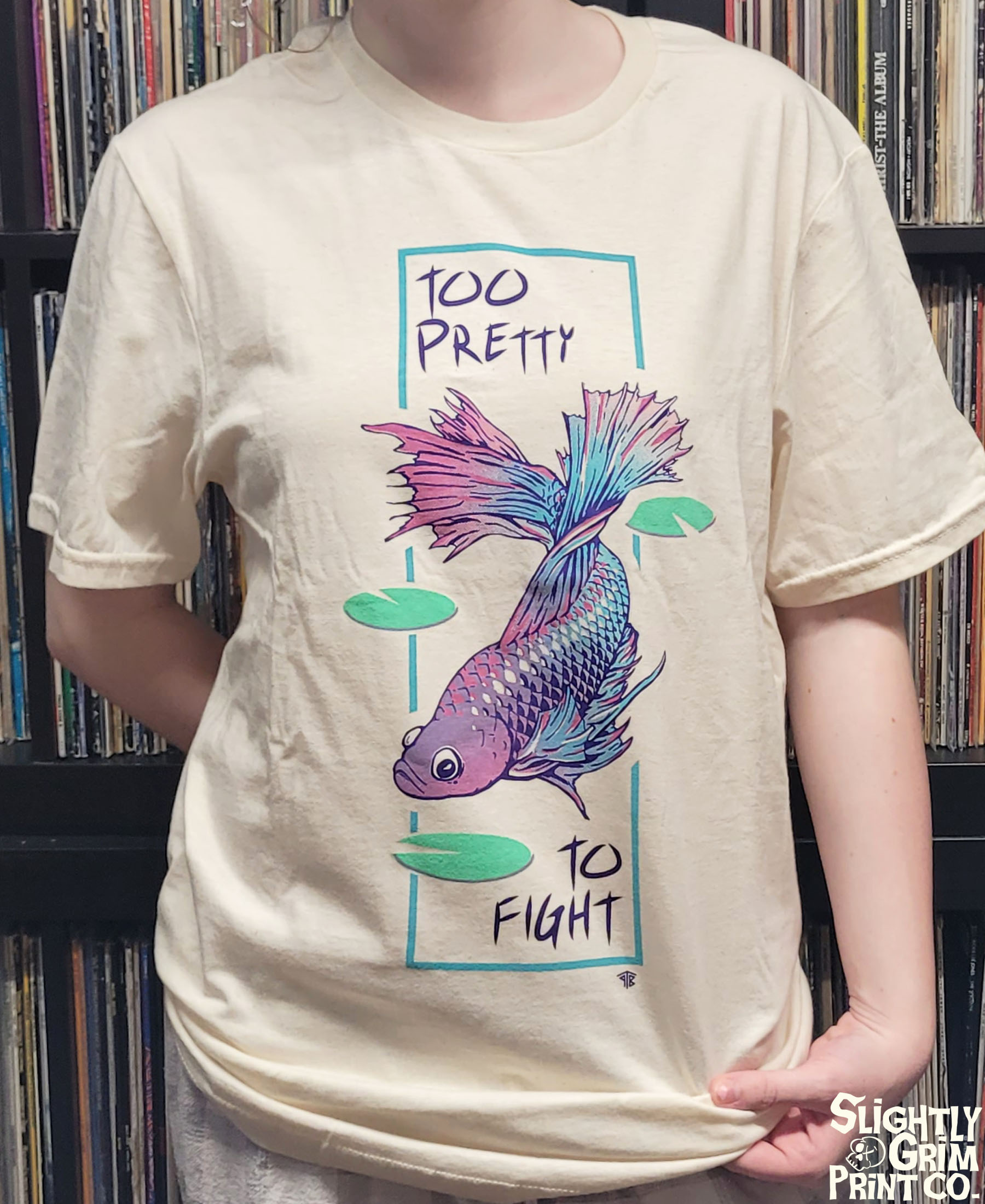 Too Pretty To Fight - Fighting Fish - Image 2