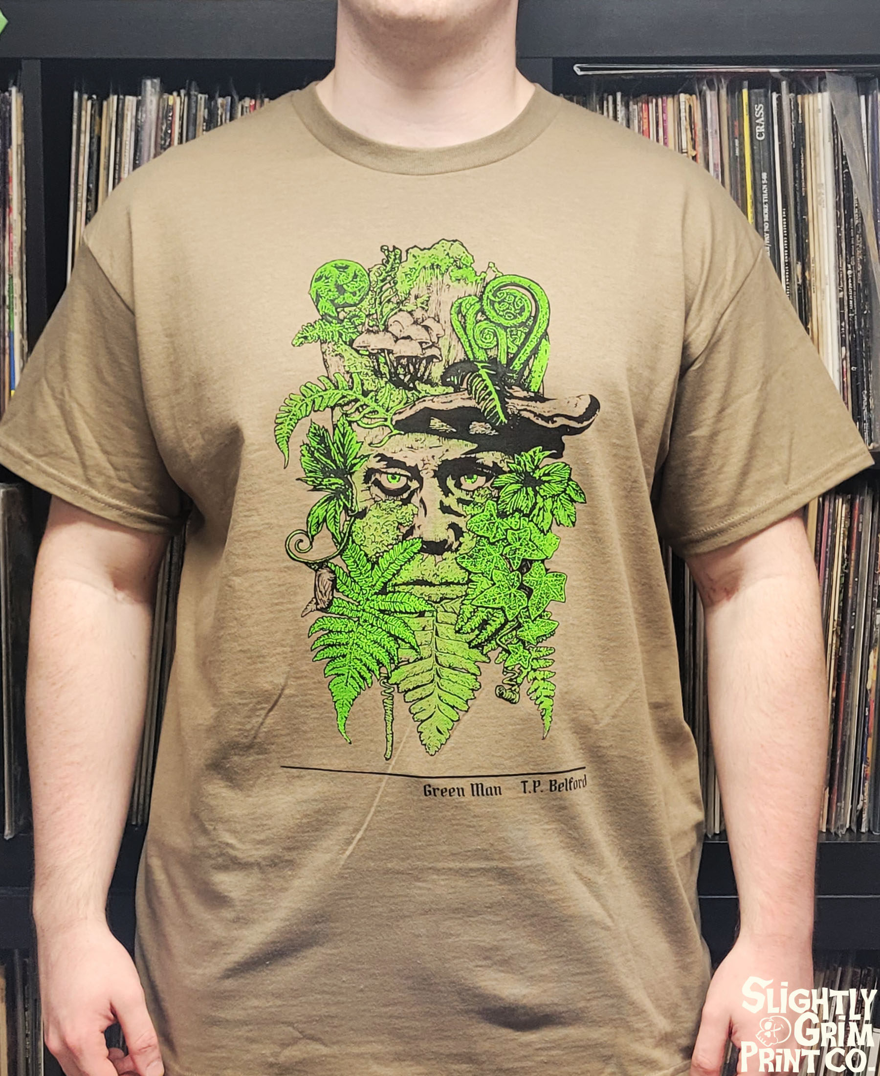 Green Man T-Shirt