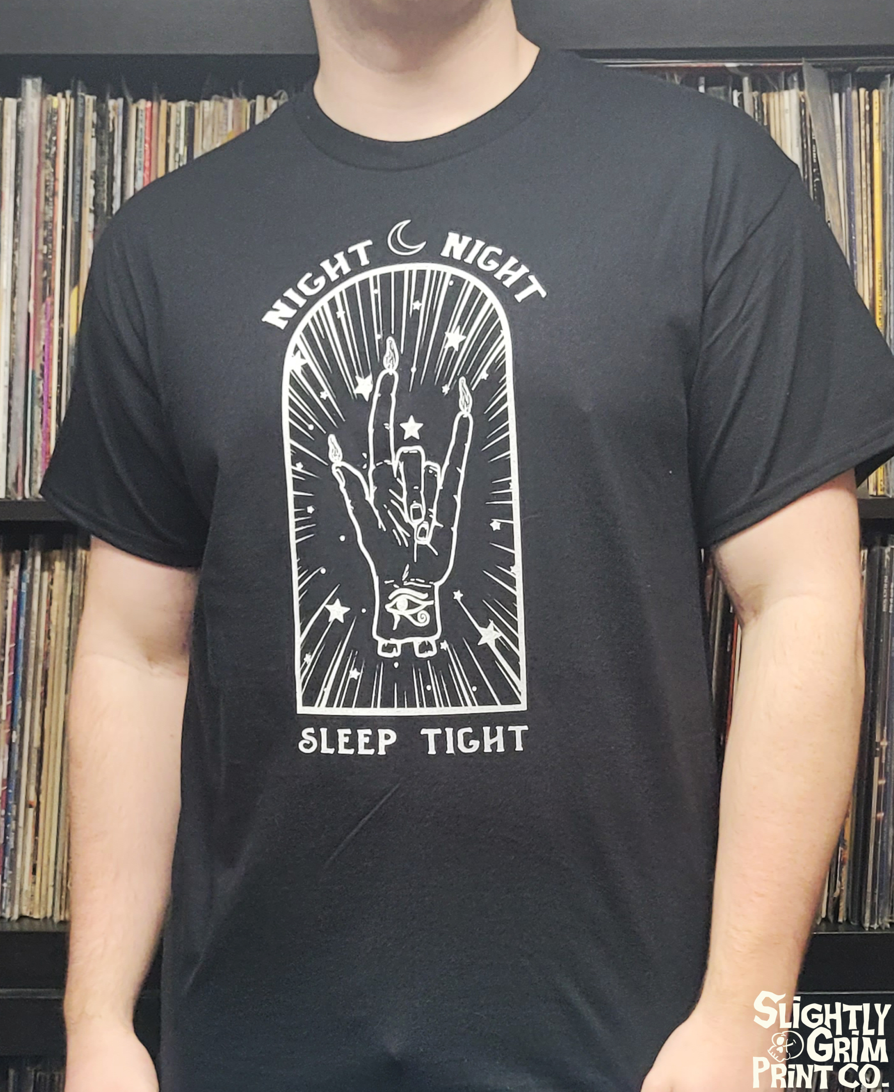 Night Night, Sleep Tight. Hand of Glory Shirt.
